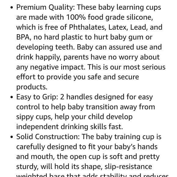 SILICONE training cup - Picture 7 of 8